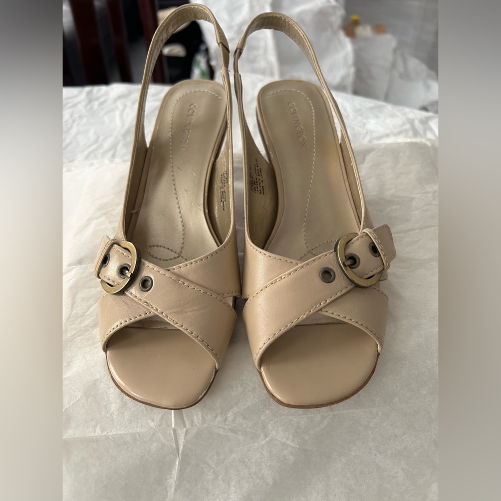 COVINGTON WOMEN’S MID HEEL SANDALS